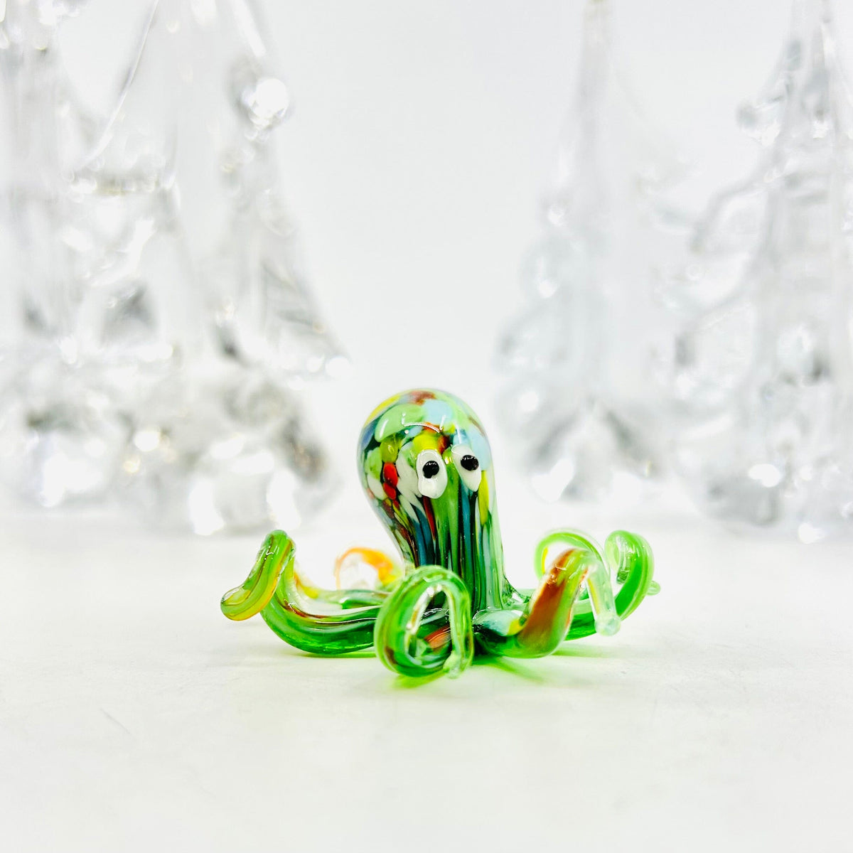 Glass Octopus, Multi 104 Miniature Lyman 