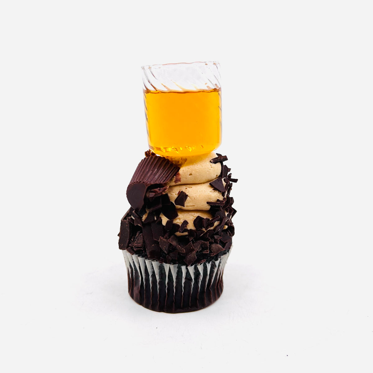 Hand Blown Cupcake Shot Glass