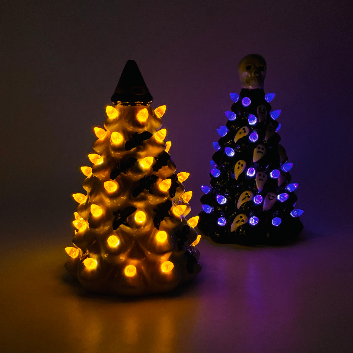 Witches Hat Lite-Up Tree