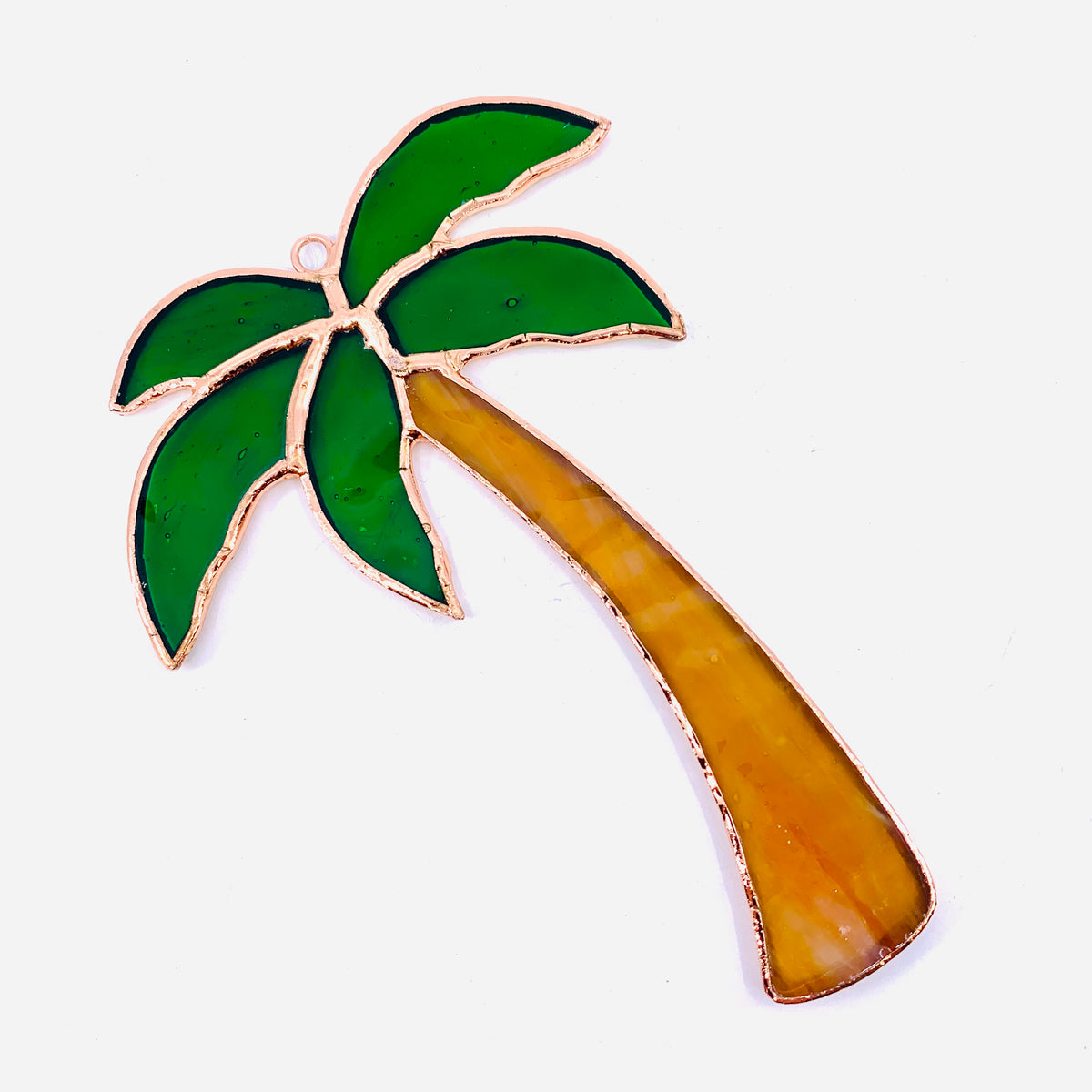 Stained Glass Suncatcher, Palm Tree