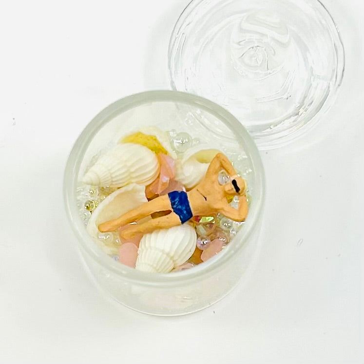 Tiniest “A Day at The Beach” Jar