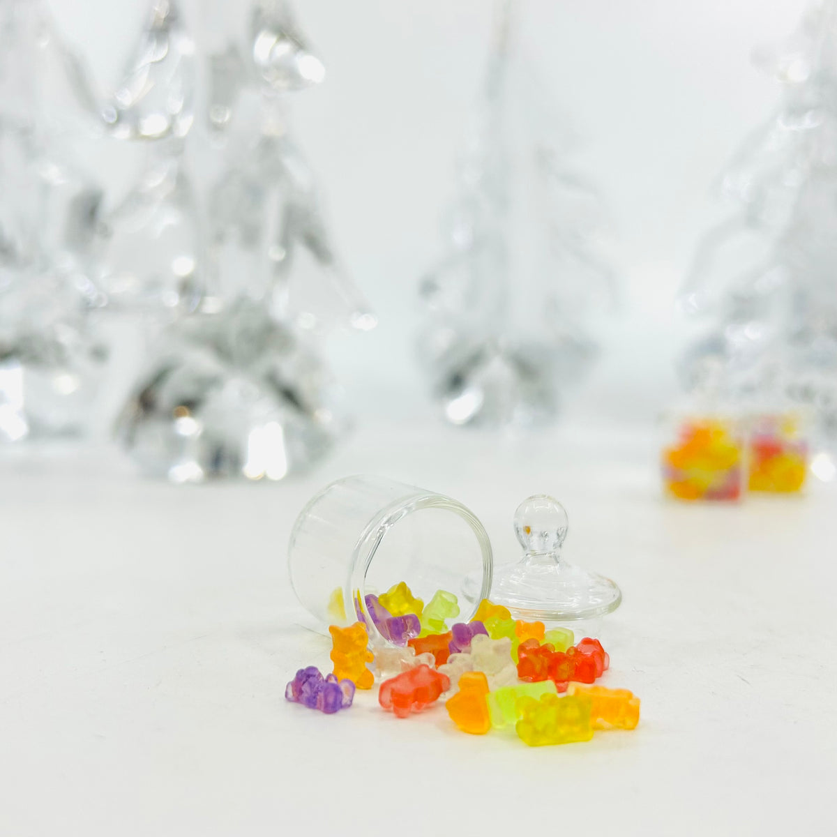 Tiniest Jar of Gummy Bears Miniature - 