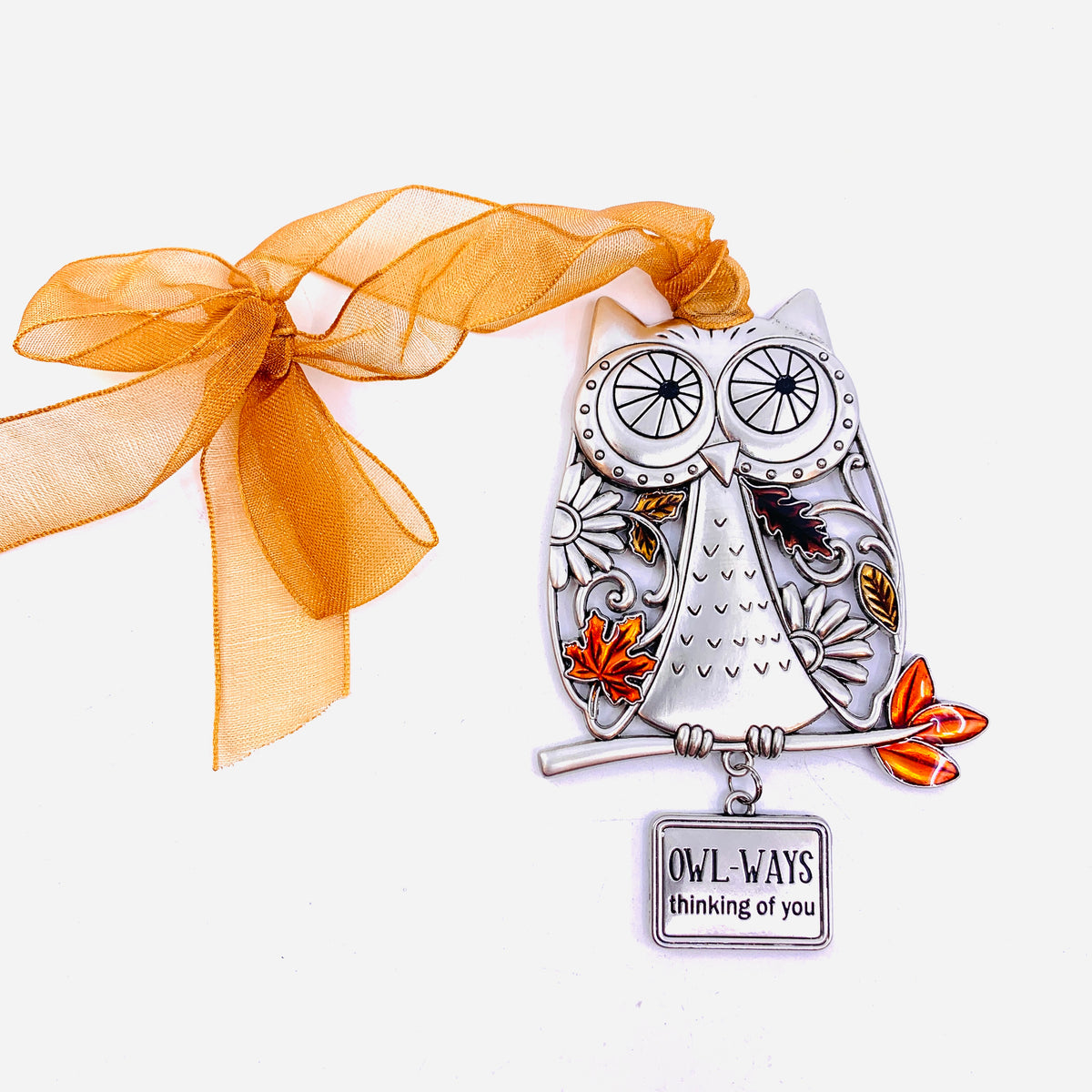 Enameled Fall Blessing&#39;s Ornament 5, Owl