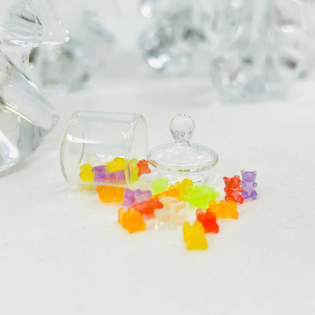 Tiniest Jar of Gummy Bears Miniature - 