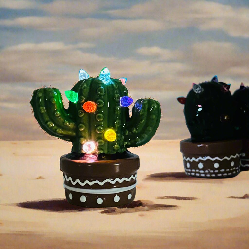 Nostalgic Lite-Up Cactus Fiesta, 5