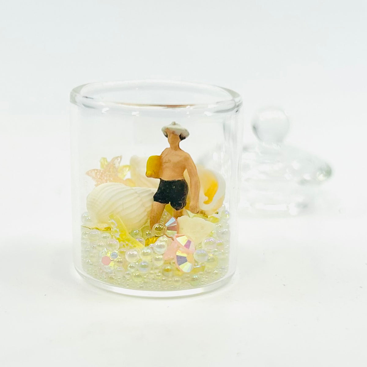 Tiniest “A Day at The Beach” Jar