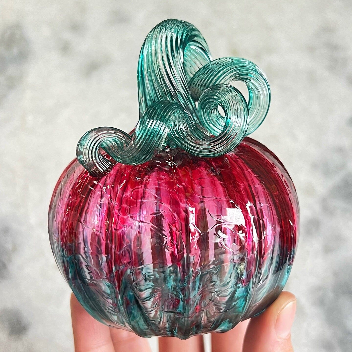 Daily Pumpkin Mermaid Mini Gabby Luke Adams Glass Blowing Studio 