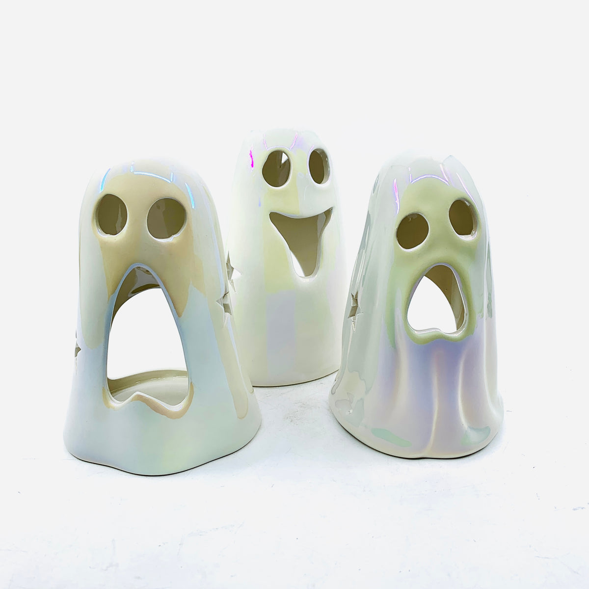 Pearlescent Ghost Votive A, Grin