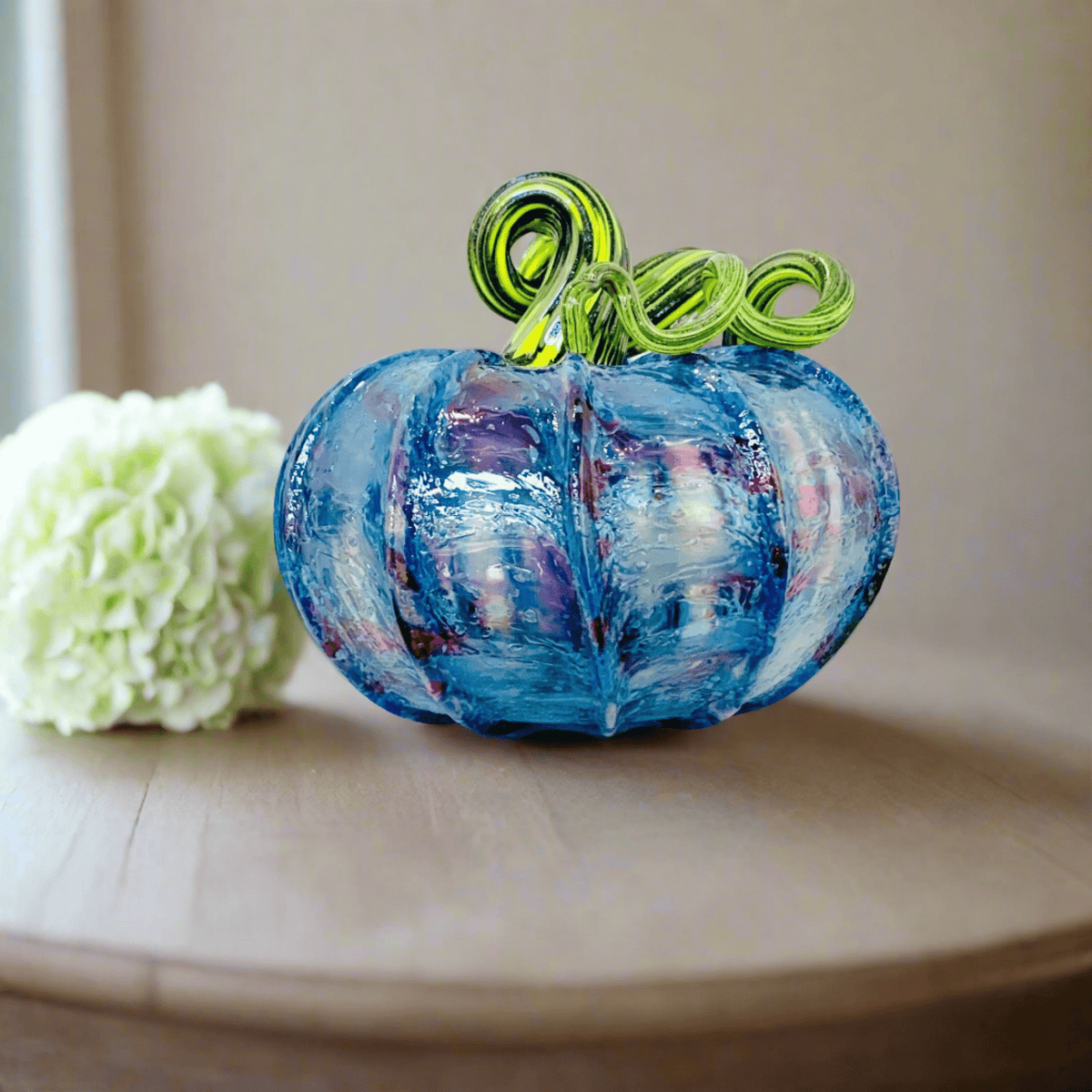 Hydrangea Squat Pumpkin Inspo Luke Adams Glass Blowing Studio 