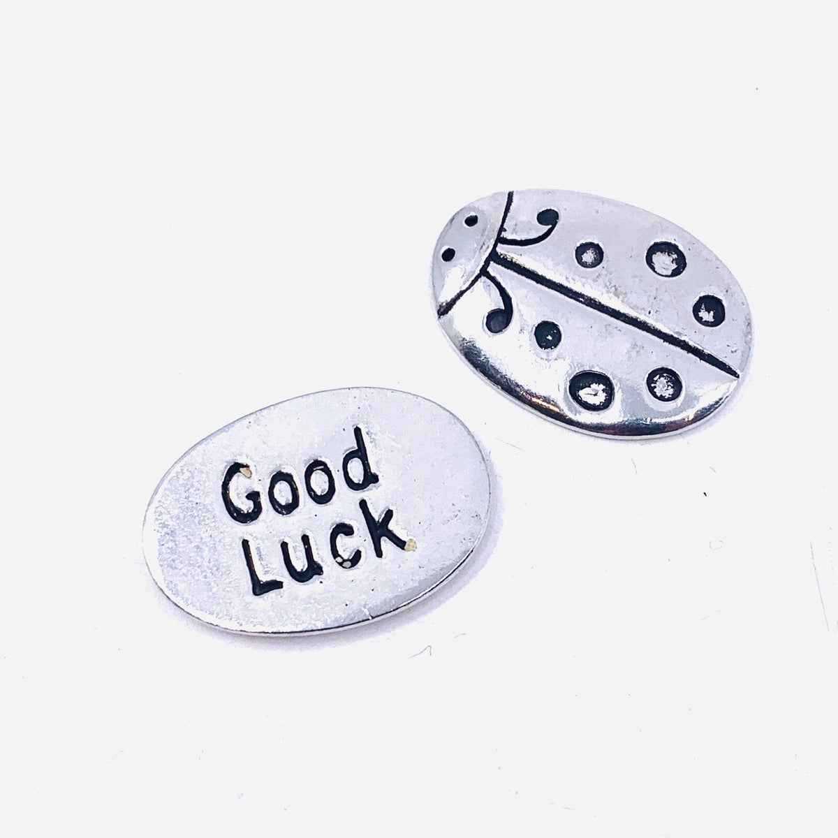 Pewter Good Luck Coin, Ladybug Basic Spirit 