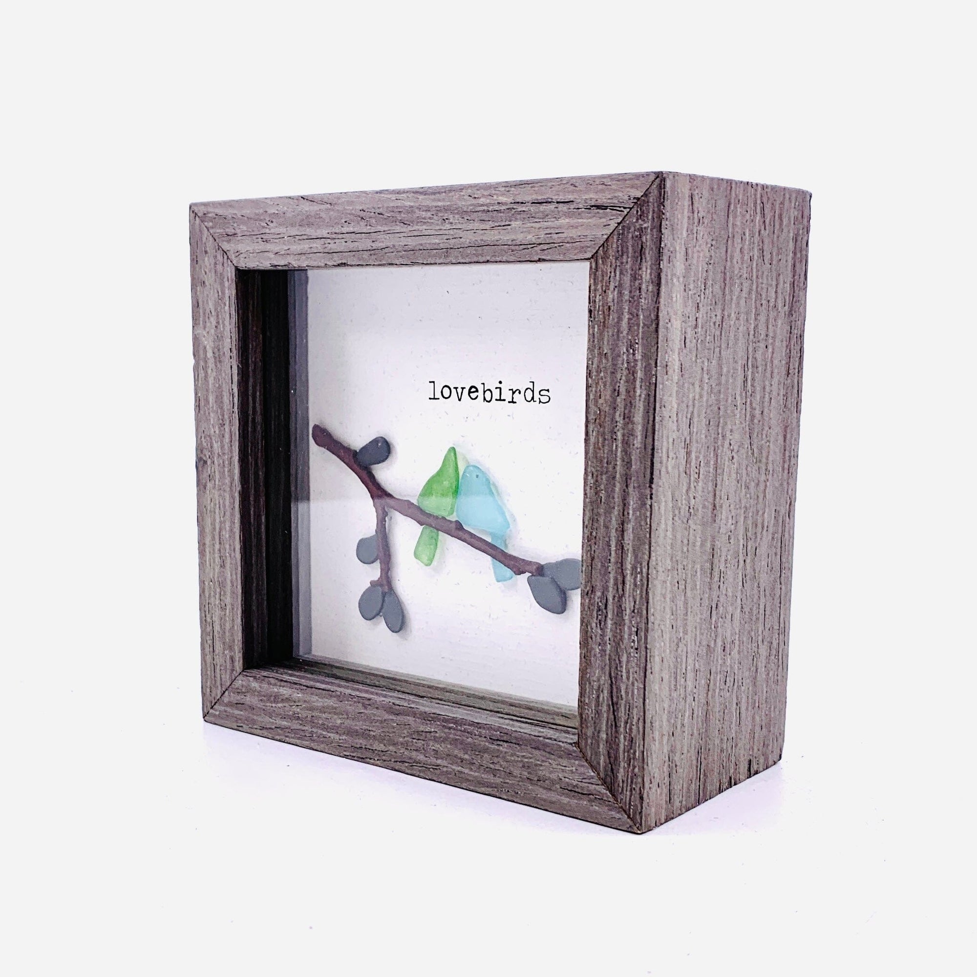 Shadow Box, Love Birds 11 Decor Demdaco 