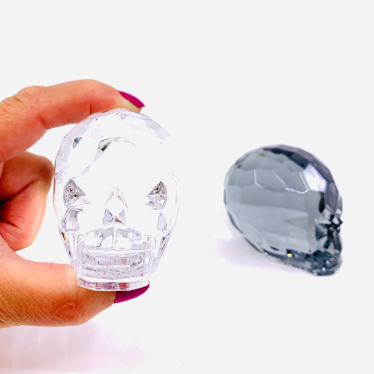 Acrylic Crystal Skull, Clear