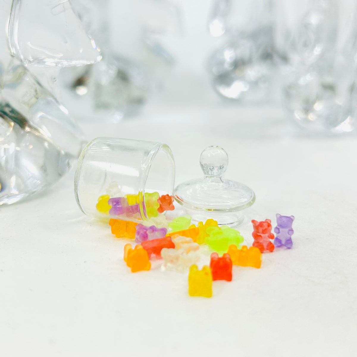 Tiniest Jar of Gummy Bears Miniature - 