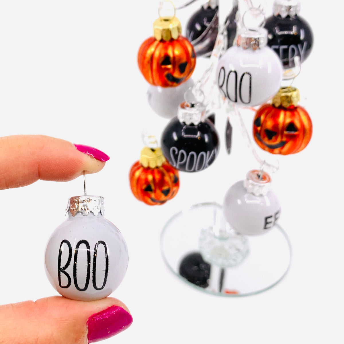 Boo Glass Tree 36