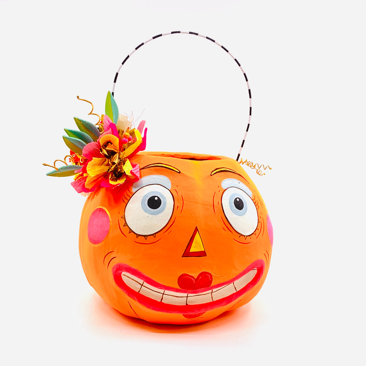 Pumpkin Betty Halloween Bucket