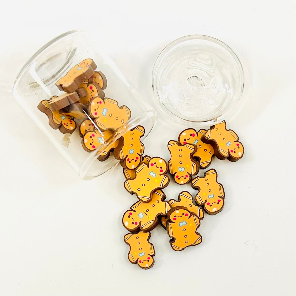 Tiniest Jar of Gingerbread Man Cookies