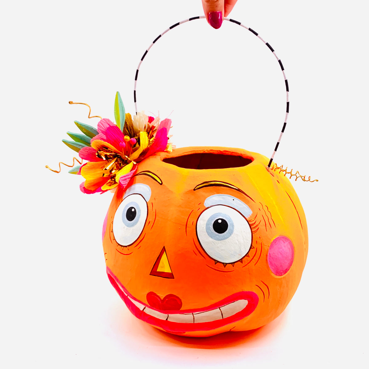 Pumpkin Betty Halloween Bucket