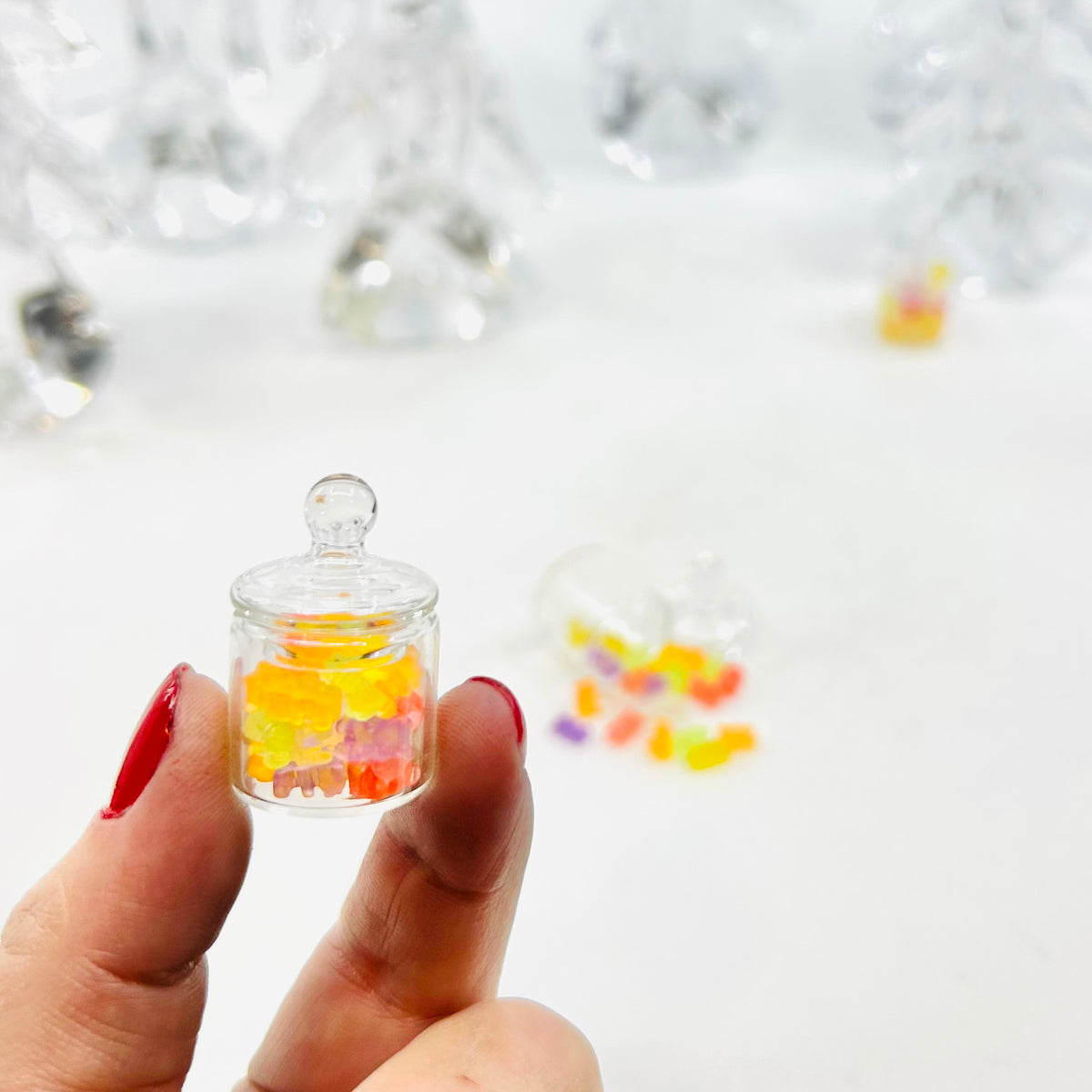 Tiniest Jar of Gummy Bears Miniature - 