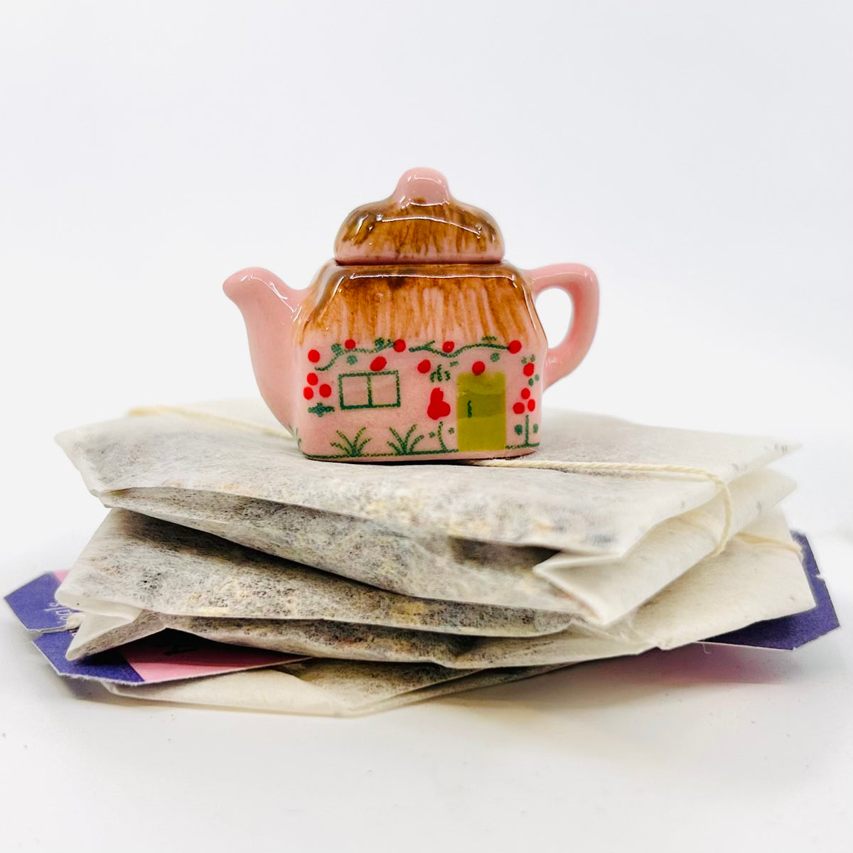 Tiniest English Cottage Tea Pot