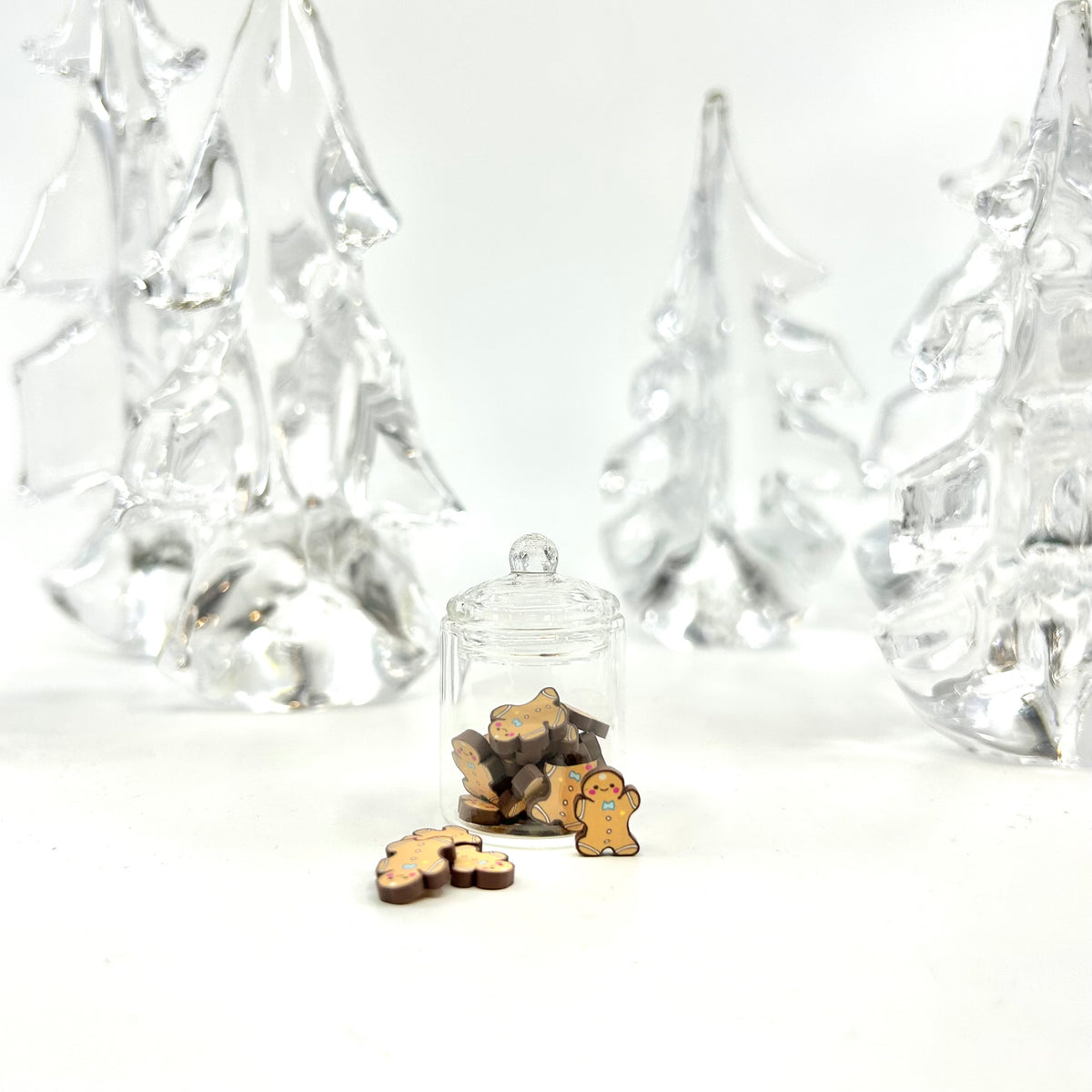 Tiniest Jar of Gingerbread Man Cookies