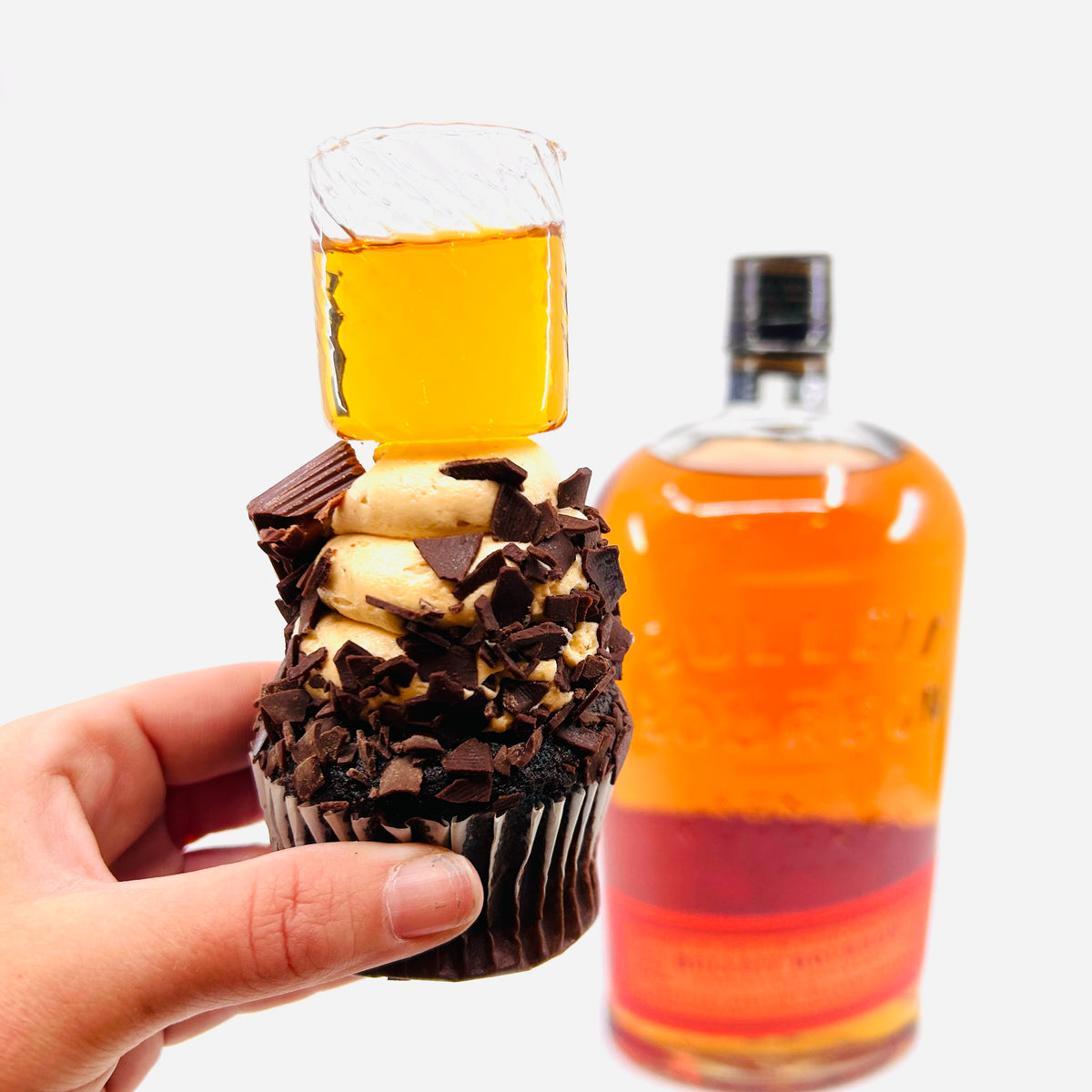 Hand Blown Cupcake Shot Glass