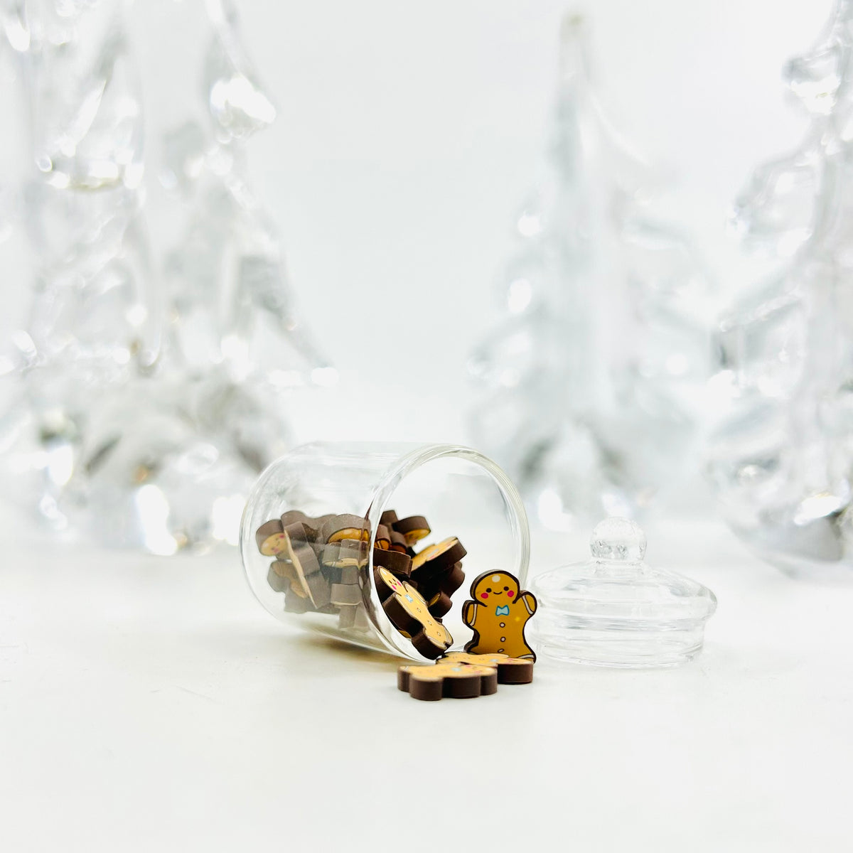 Tiniest Jar of Gingerbread Man Cookies