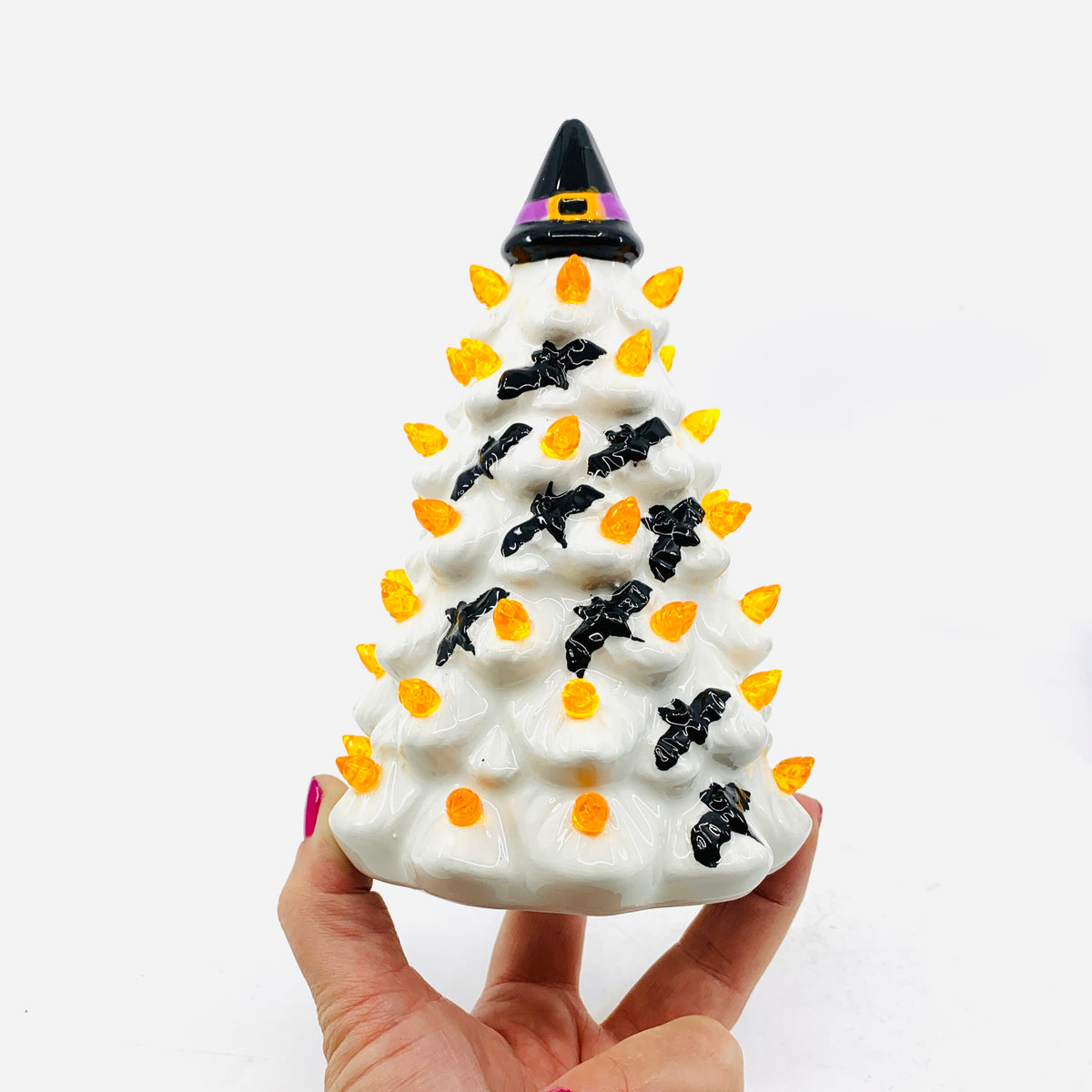 Witches Hat Lite-Up Tree