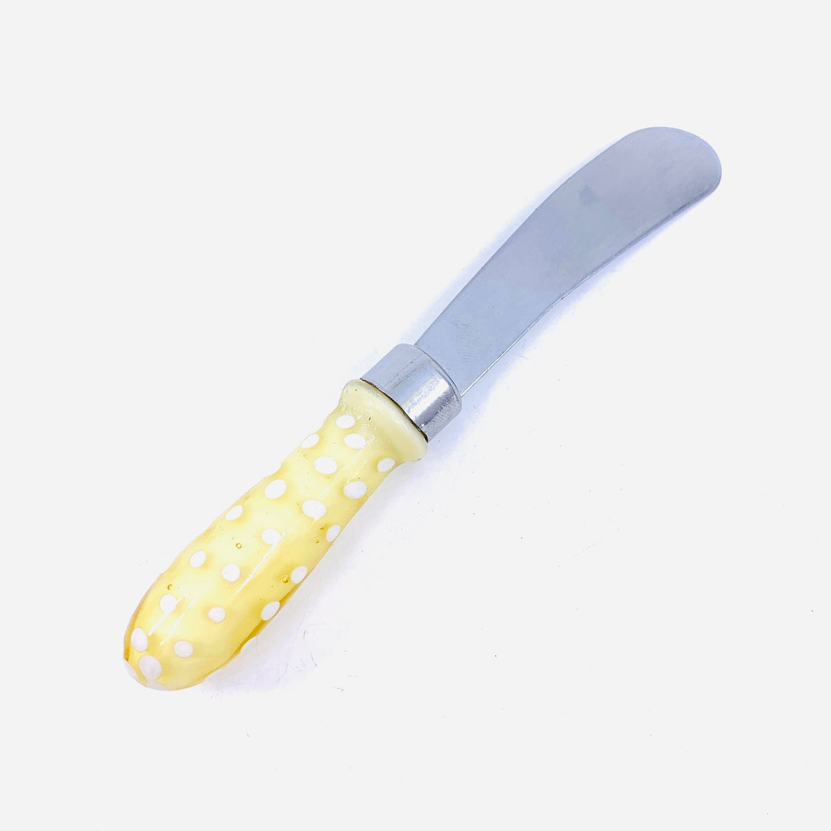 Polka Dot Glass Spreaders, Cream Decor Gift Essentials 