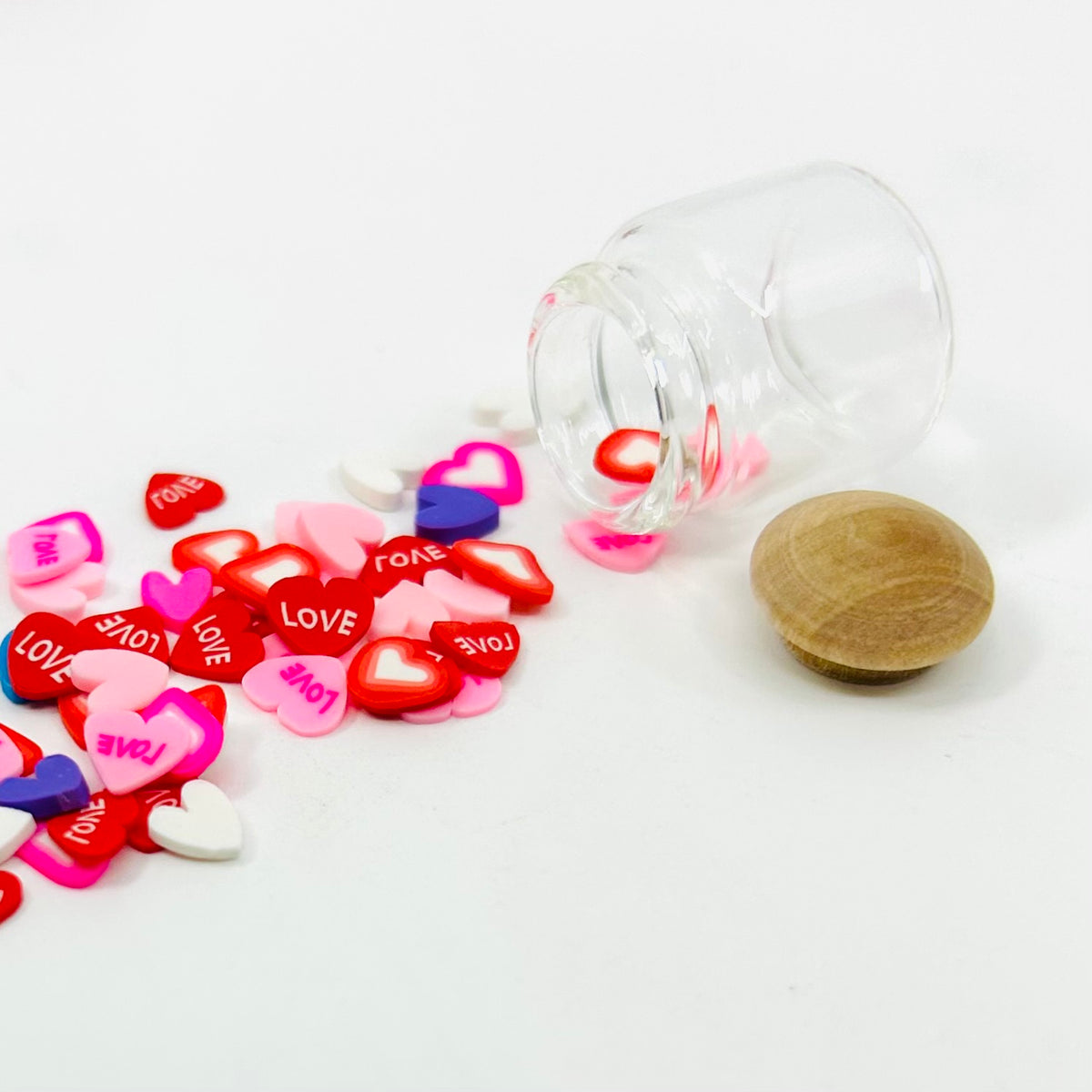 Tiniest Jar of Conversation Hearts