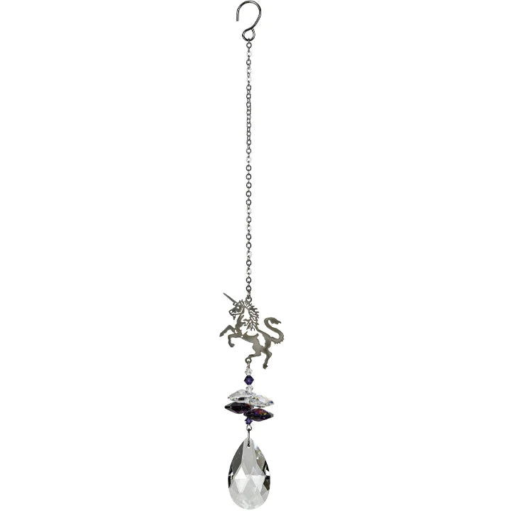 Crystal Fantasy Unicorn Suncatcher, 19 Woodstock Chimes 