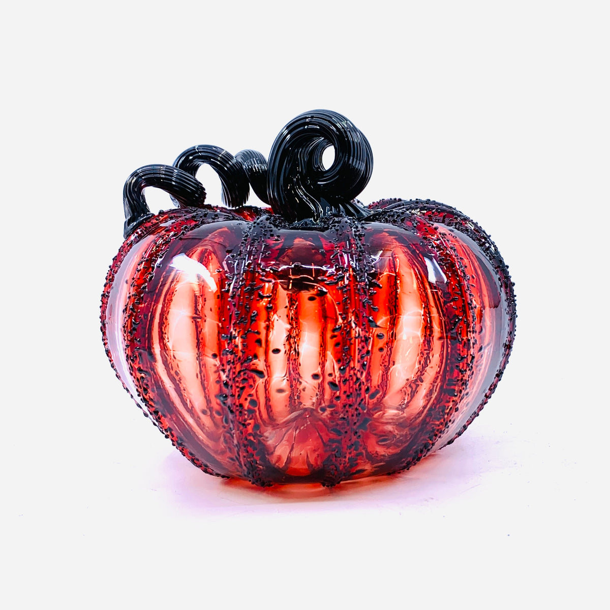 Black Frosted Fang Squat Pumpkin *Presell*