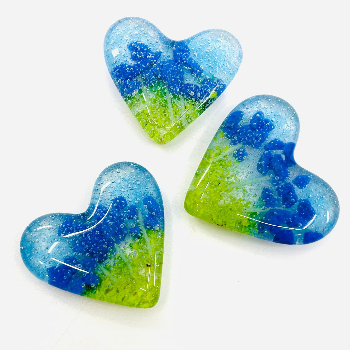 Fused Pocket Heart Seconds, Hydrangea Miniature Jean 