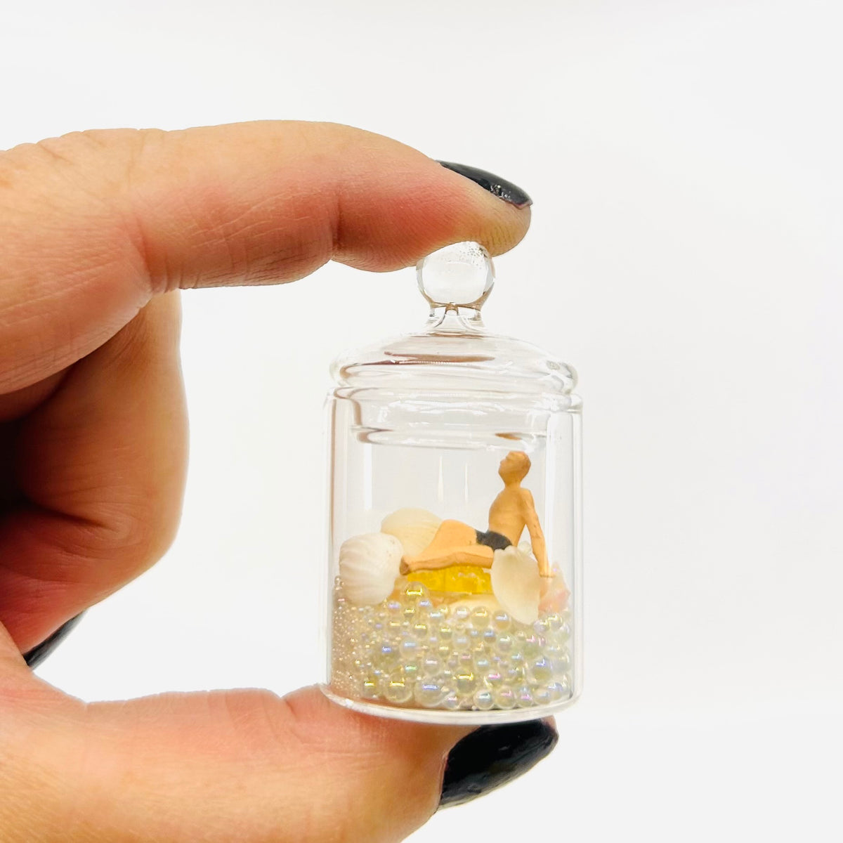 Tiniest “A Day at The Beach” Jar