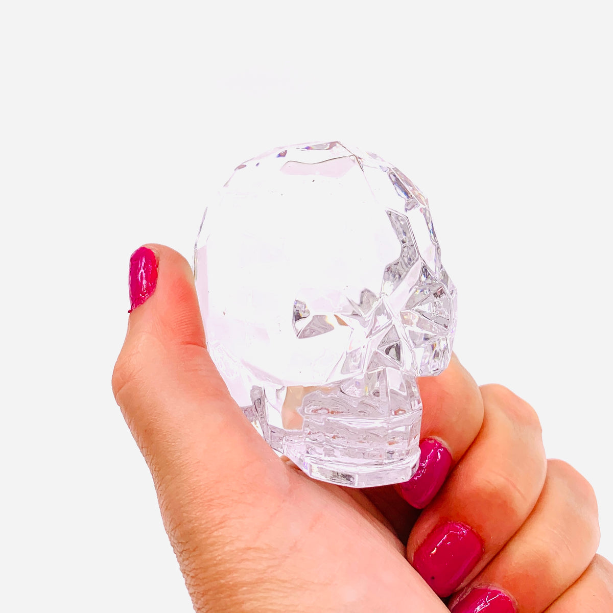 Acrylic Crystal Skull, Clear