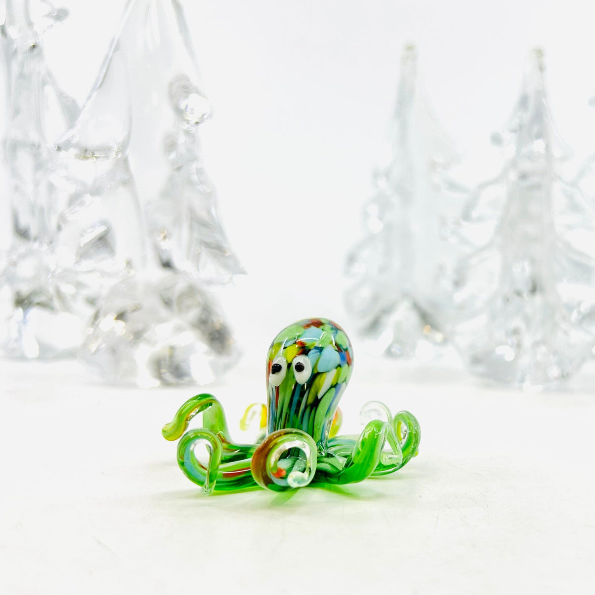 Glass Octopus, Multi 104 Miniature Lyman 