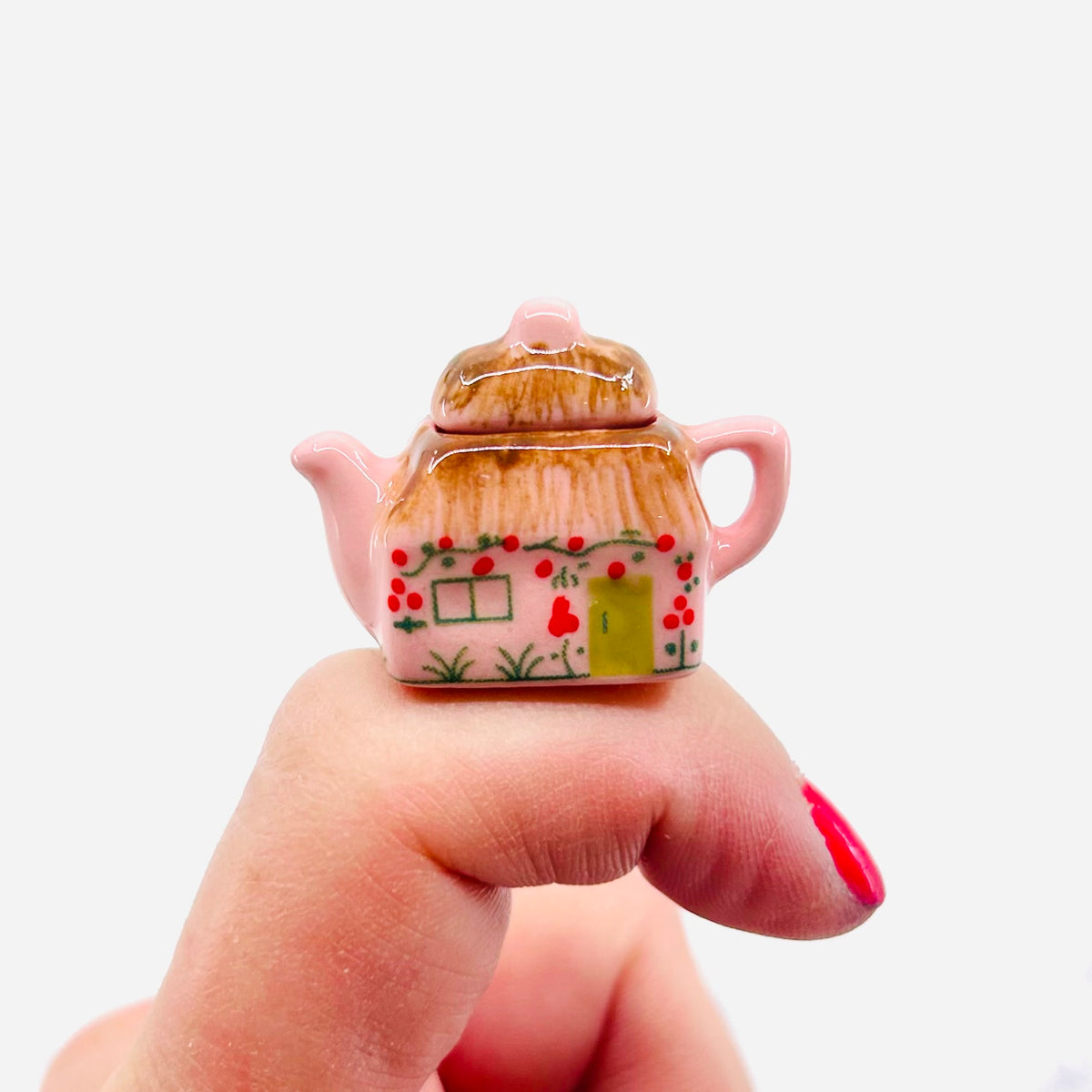 Tiniest English Cottage Tea Pot