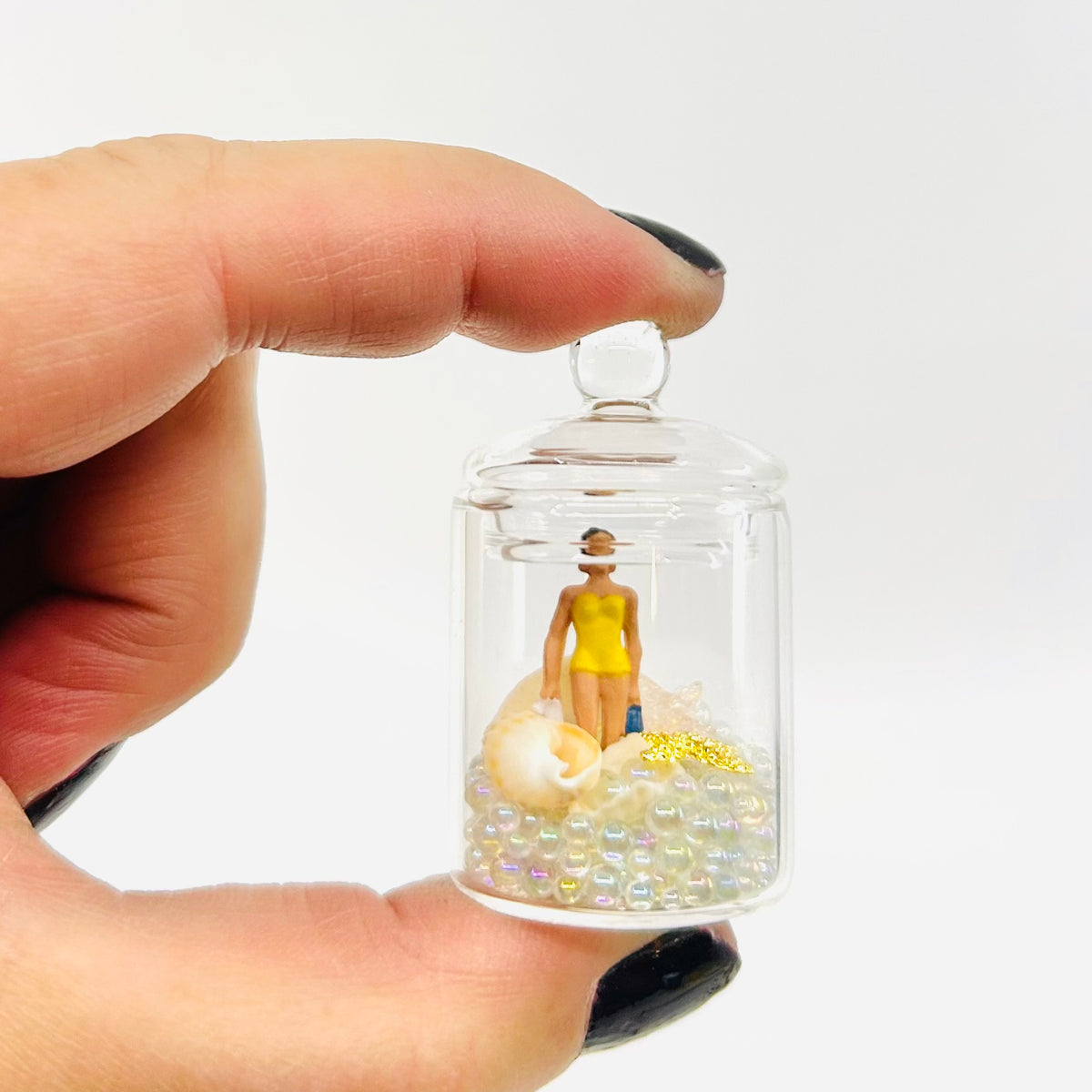 Tiniest “A Day at The Beach” Jar