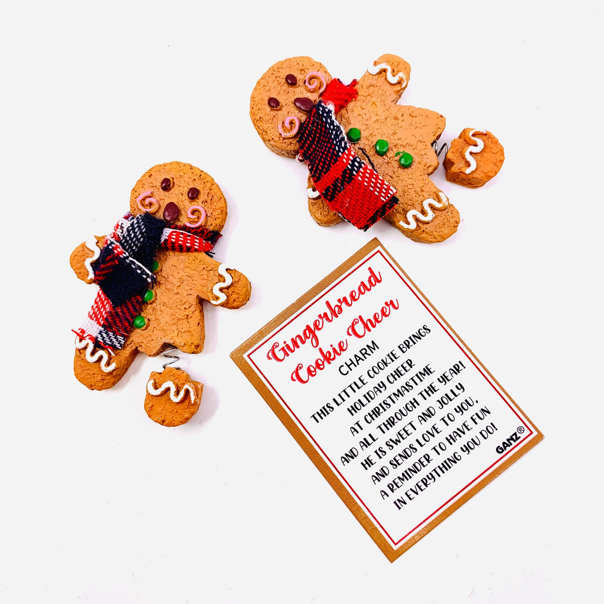 Gingerbread Cookie Cheer Miniature GANZ 