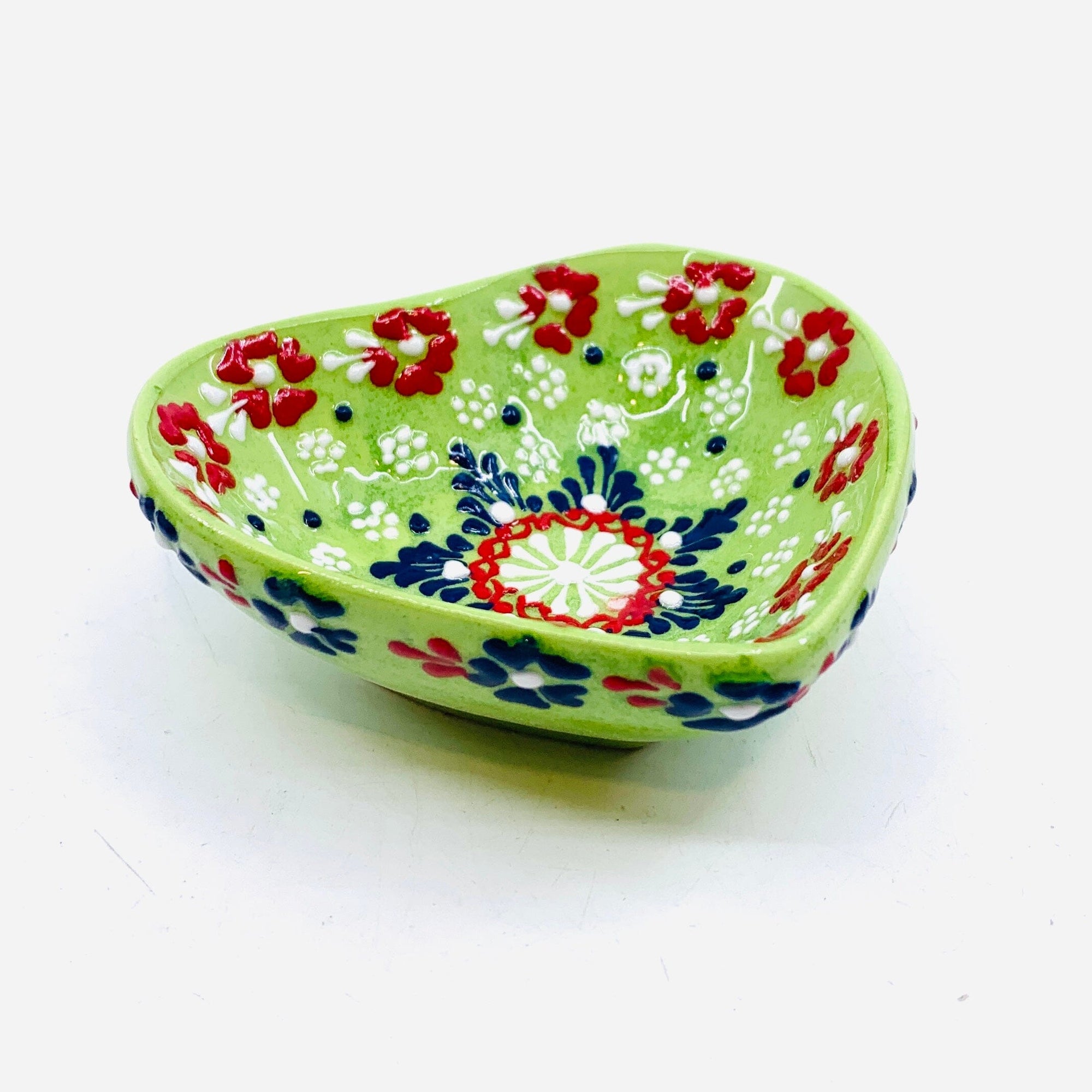 Heart Design Handmade Turkish Bowl 25 Decor Natto USA 