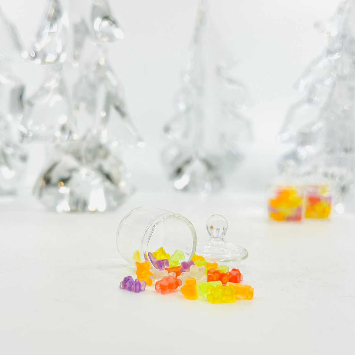 Tiniest Jar of Gummy Bears Miniature - 