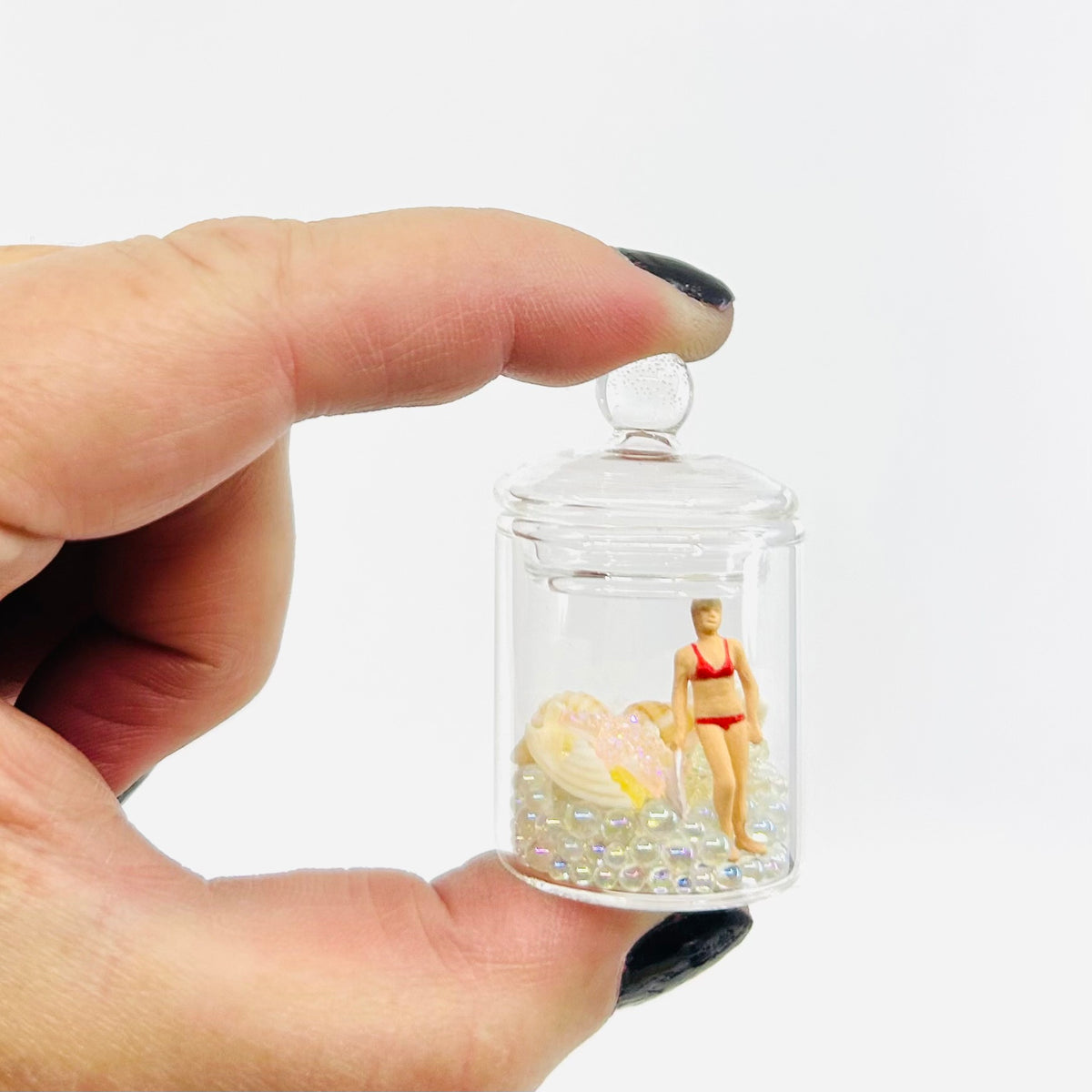 Tiniest “A Day at The Beach” Jar