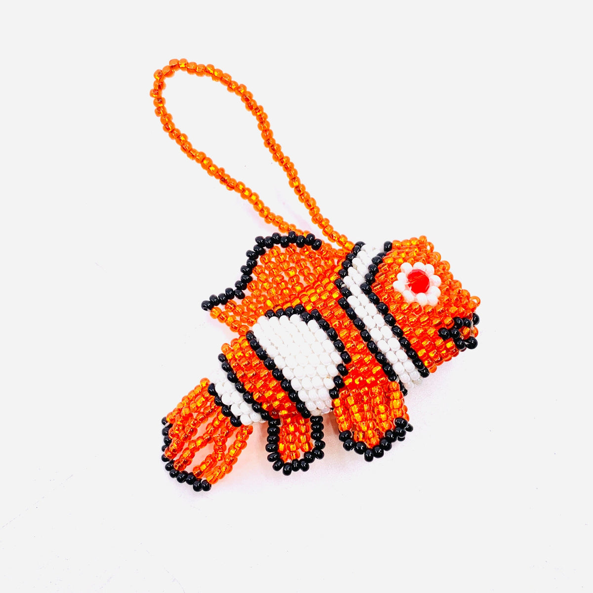 Beaded Ornament 2, Clown Fish Ornament Pichincha 
