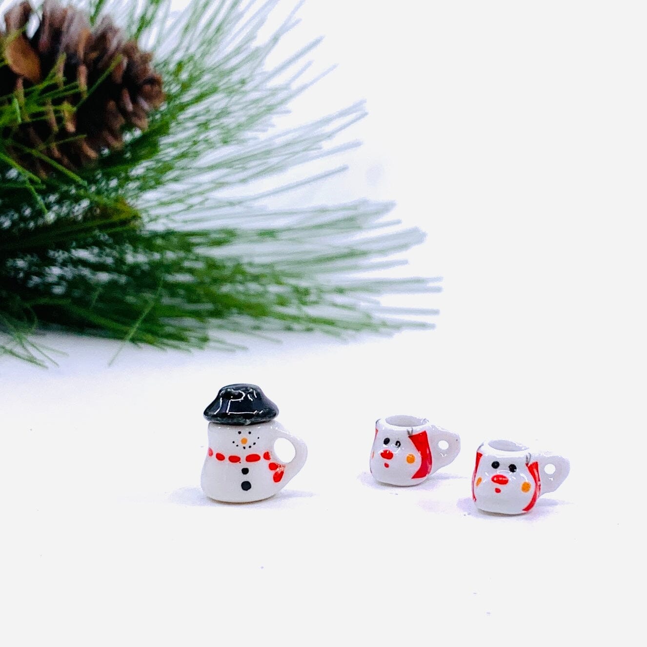 Tiny Snowman Tea Set 275 Miniature - 