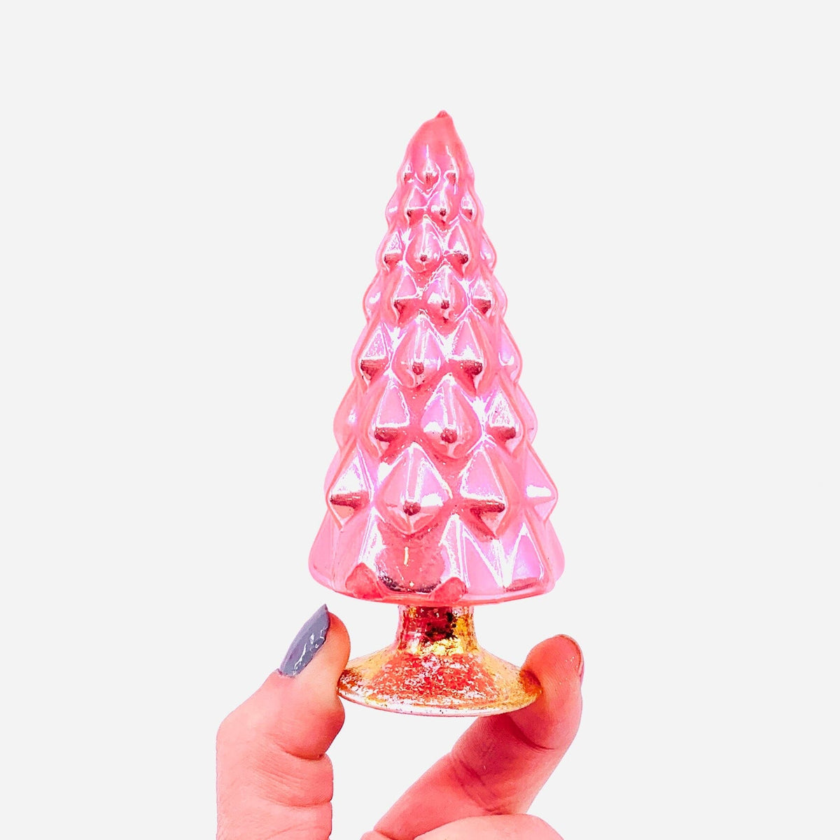 Rainbow Hue Glass Trees, Pink Cody Foster &amp; Co P4 