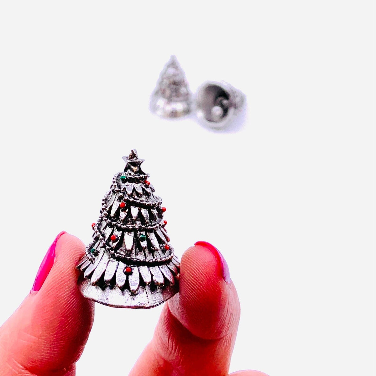 The Christmas Tree Bell Pocket Charm PT3 Miniature GANZ 