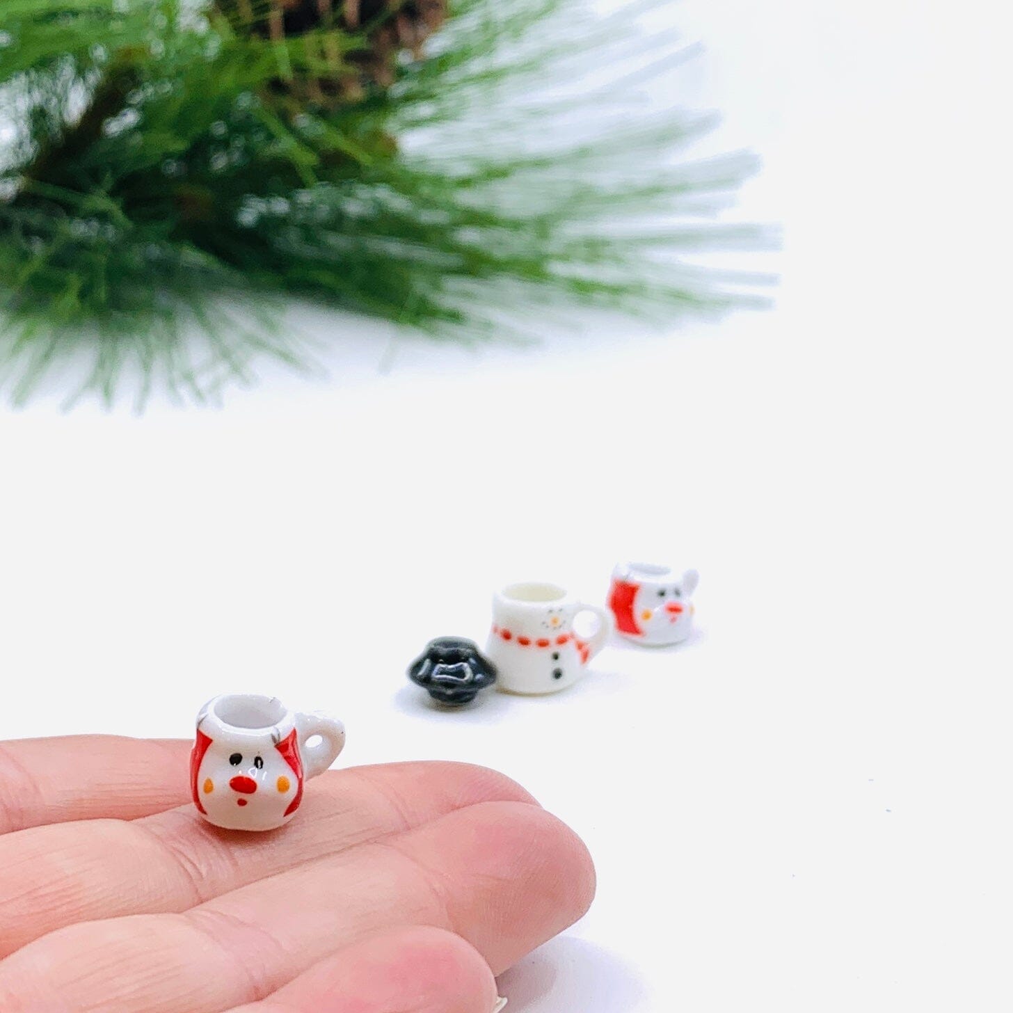 Tiny Snowman Tea Set 275 Miniature - 