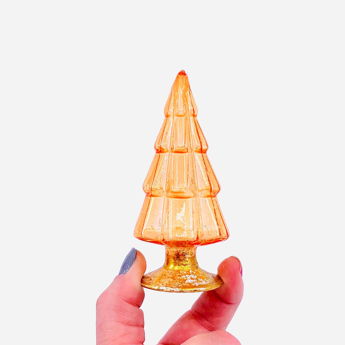 Rainbow Hue Glass Trees, Orange Cody Foster &amp; Co O5 