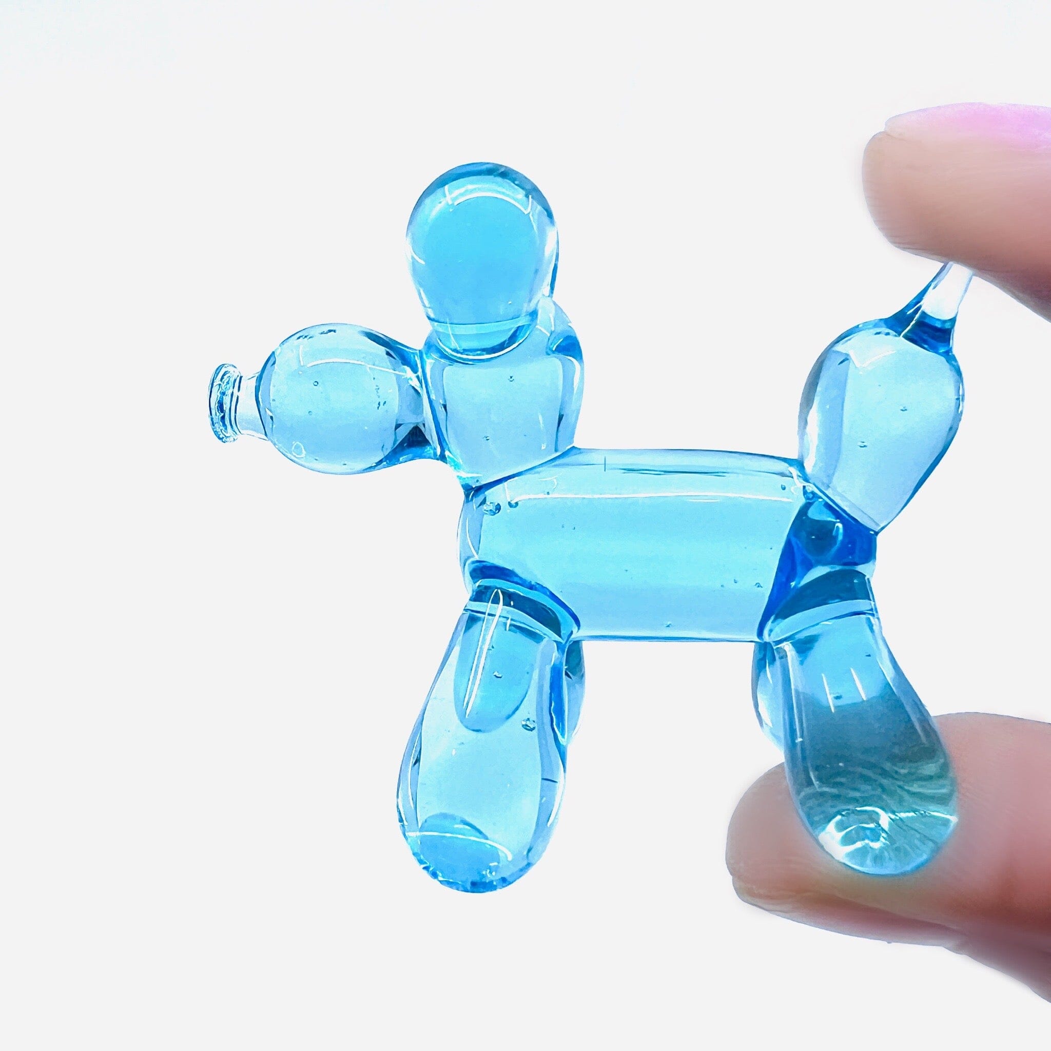 Balloon Dog Figurines - Luke Adams Glass Blowing Studio