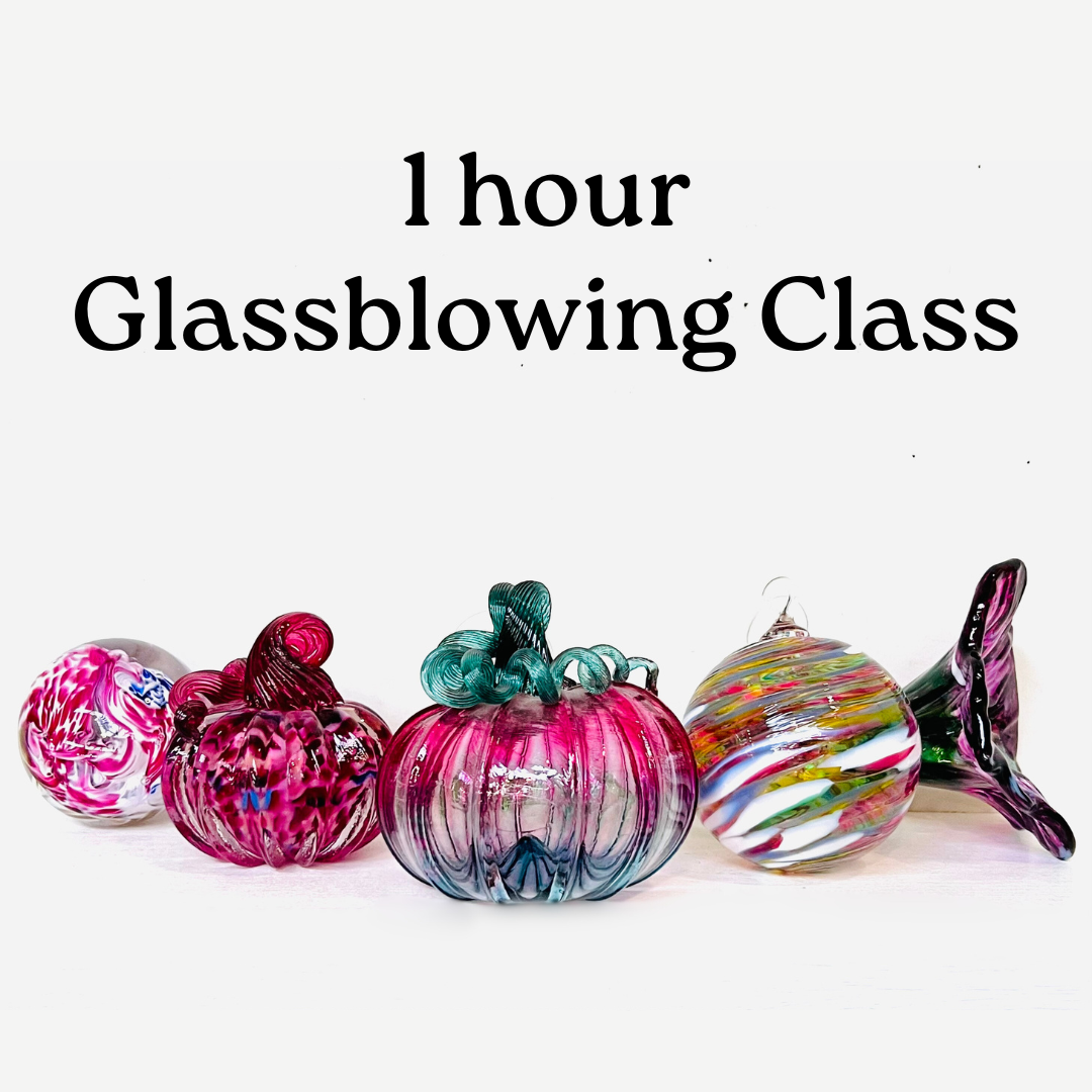 1 Hour Glassblowing Class