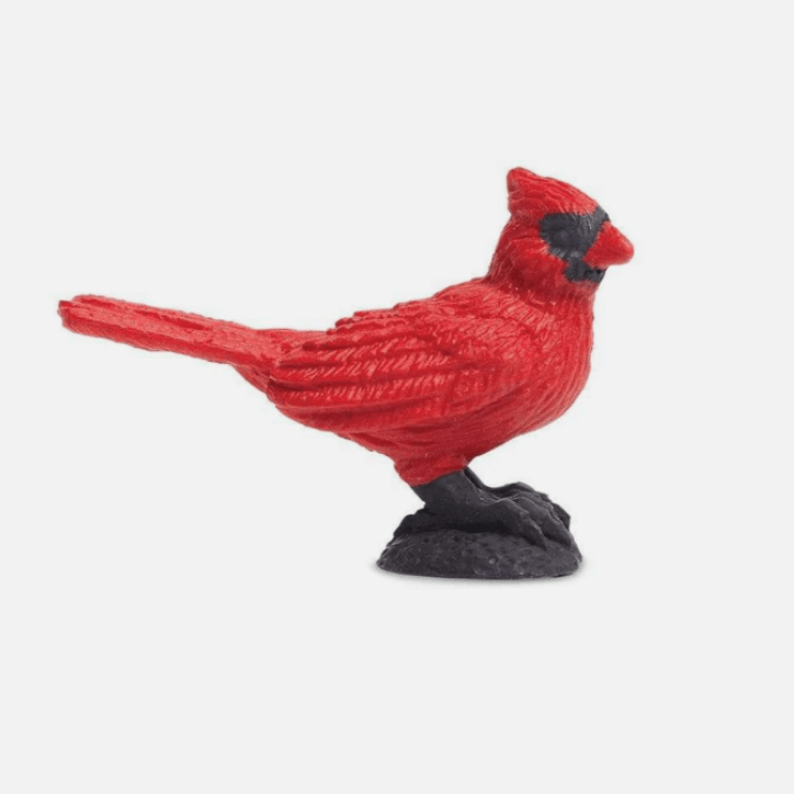 Tiny Rubber Cardinal Safari Ltd 